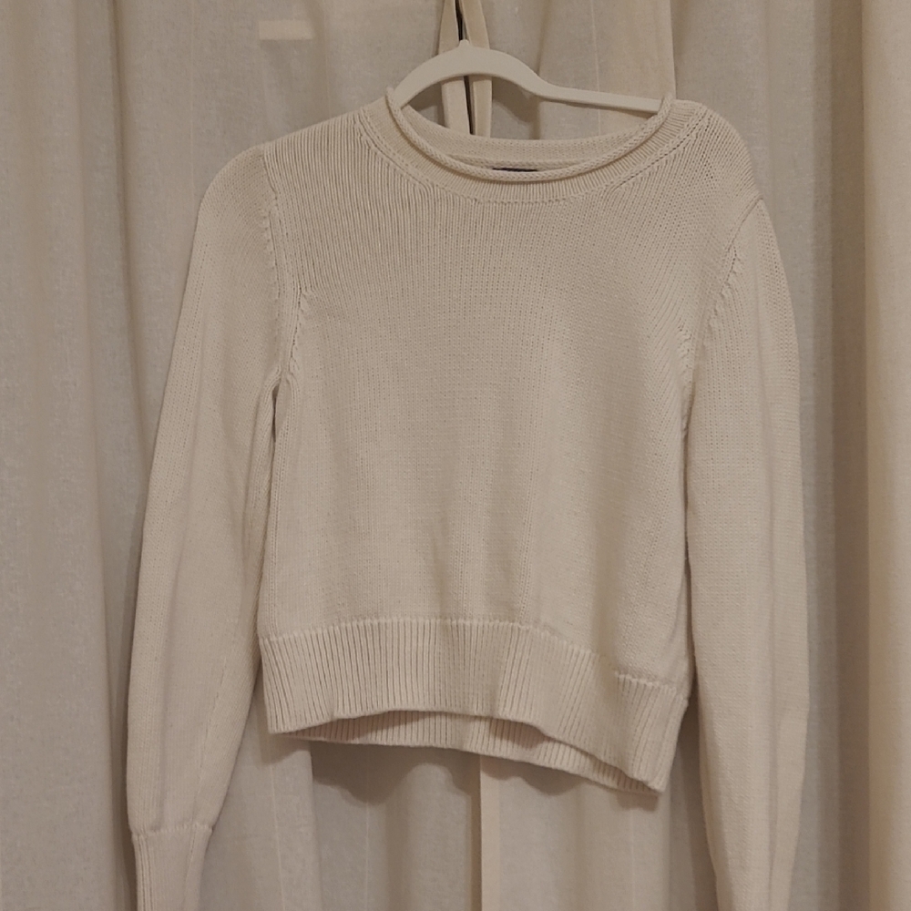 GAP Cream Crew Neck Sweater